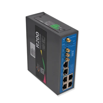 Промышленный маршрутизатор R200 Gigabit Ethernet 802.11AC с GPS 4G WIFI для решений M2M