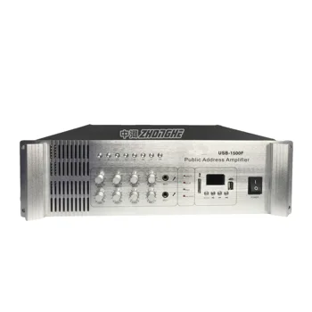 Профессиональная акустическая система USB-2000F, усилитель мощности звука 3u 1000 Вт, 8-канальный усилитель мощности