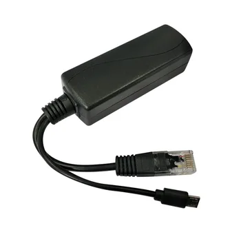 Разветвитель Micro-USB POE 48V-5V2A /3A Источник питания Mini USB Национального стандарта с зарядкой для смартфона