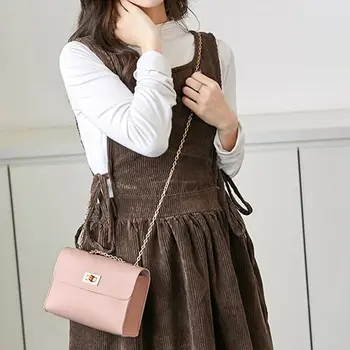 Ретро Маленькая Сумка для покупок Элегантная Модная Дорожная Квадратная сумка из искусственной Кожи В корейском стиле, женская сумка