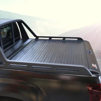 Роликовая крышка для грузовика, покрывающая кровать для Chevrolet Toyota DMAX, электрическая крышка из алюминиевого сплава для Ford Pickup