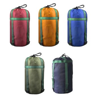 Сверхлегкий спальный мешок, компрессионная сумка для хранения, походная палатка, многоцелевой водонепроницаемый компрессионный мешок для хранения