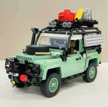 совместимые 10317 Автомобильные Кирпичи Land Supercar Rover Внедорожный Защитник Модель Автомобиля 42110 Строительные Блоки Игрушки Для Детей И Взрослых Подарок