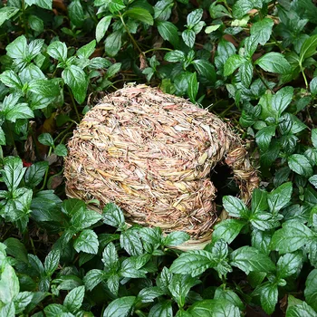 Сплетенное из травы Кроличье Гнездо Хомяк Горный Пасторальный Игрушки Для домашних животных Оптом
