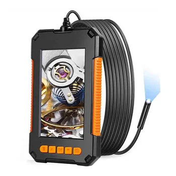 Эндоскопическая инспекционная камера 1080P 8 мм, однообъективный 4,3-дюймовый ЖК-экран, кабель 5 М IP67, водонепроницаемый для автомобильной канализационной трубы